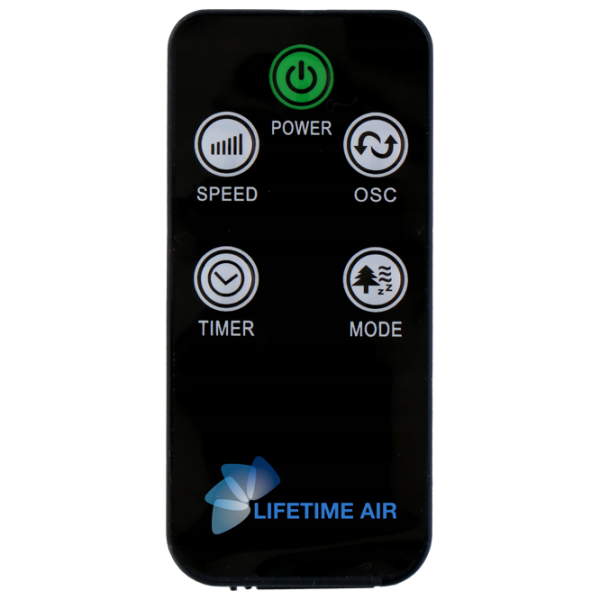 Ventilator Lifetime Air 80+RC230V 45 W / Turn / White photo 2