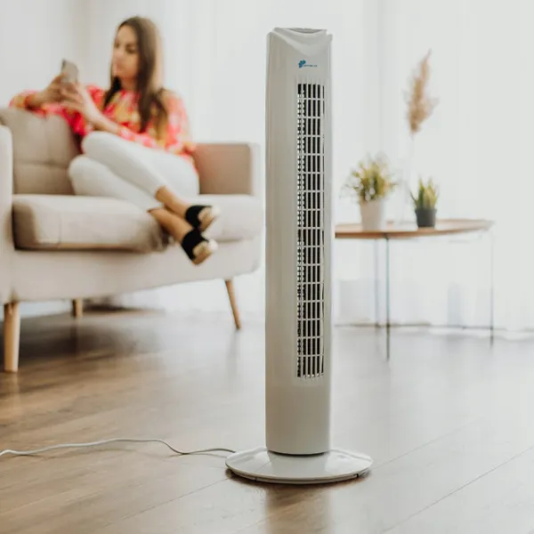 Ventilator Lifetime Air 80+RC230V 45 W / Turn / White photo 3