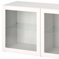 Dulap de bucătărie Ikea Besta/Ostvik White / Sticlă photo 2