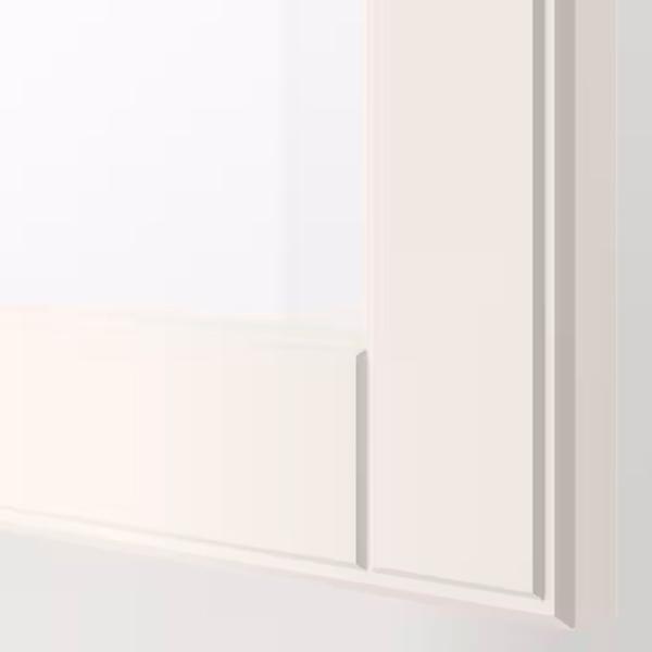 Kухонный шкаф Ikea Besta/Ostvik White / Стекло photo 4
