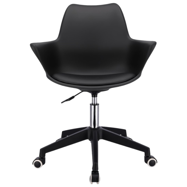 Scaun de birou Jumi Inez Plastic/ Black  photo 1 Scaun de birou Jumi Inez Plastic/ Black  photo 1