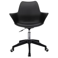 Scaun de birou Jumi Inez Plastic/ Black 