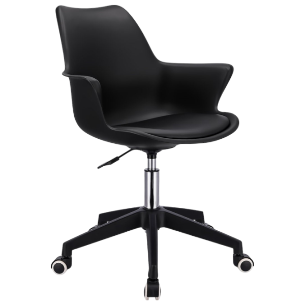 Scaun de birou Jumi Inez Plastic/ Black  photo 4 Scaun de birou Jumi Inez Plastic/ Black  photo 4