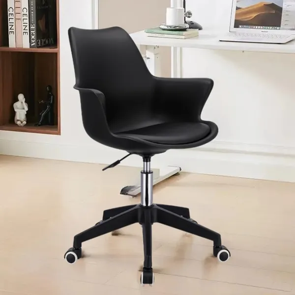 Scaun de birou Jumi Inez Plastic/ Black  photo 5 Scaun de birou Jumi Inez Plastic/ Black  photo 5