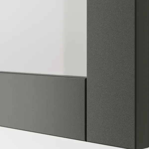 Dulap de bucătărie Ikea Besta/Lappviken/Sindvik/Stubbarp Gray / Sticlă photo 6 Dulap de bucătărie Ikea Besta/Lappviken/Sindvik/Stubbarp Gray / Sticlă photo 6