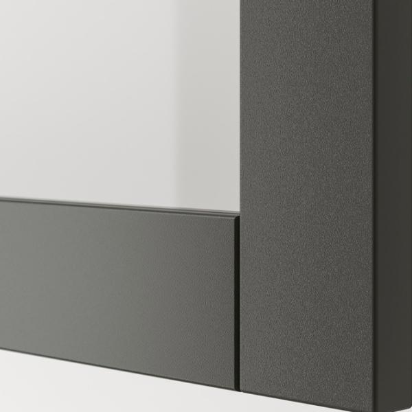 Dulap de bucătărie Ikea Besta/Lappviken/Sindvik/Stubbarp Gray / Sticlă photo 6 Dulap de bucătărie Ikea Besta/Lappviken/Sindvik/Stubbarp Gray / Sticlă photo 6
