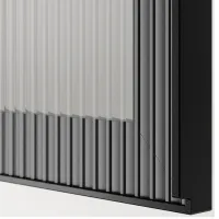 Dulap de bucătărie Ikea Besta/Lappviken/Stubbarp/Fallsvik Gray / Sticlă photo 4