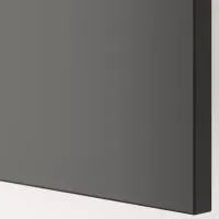 Dulap de bucătărie Ikea Besta/Lappviken/Fallsvik Dark Gray / Sticlă photo 4