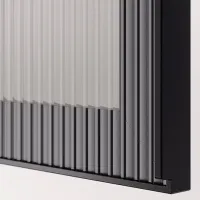 Dulap de bucătărie Ikea Besta/Lappviken/Fallsvik Dark Gray / Sticlă photo 7