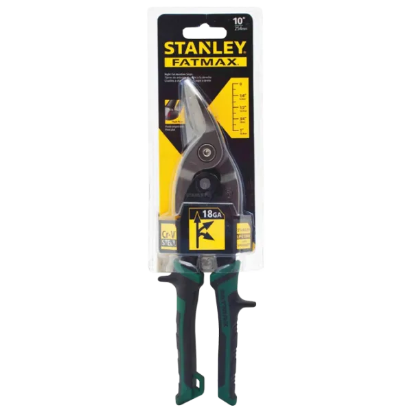 Ножницы Stanley FatMax Ergo Aviation Right Cut Металл / 250 мм photo 2