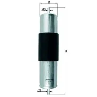 Filtru combustibil Mahle KL 473 8 mm photo 5