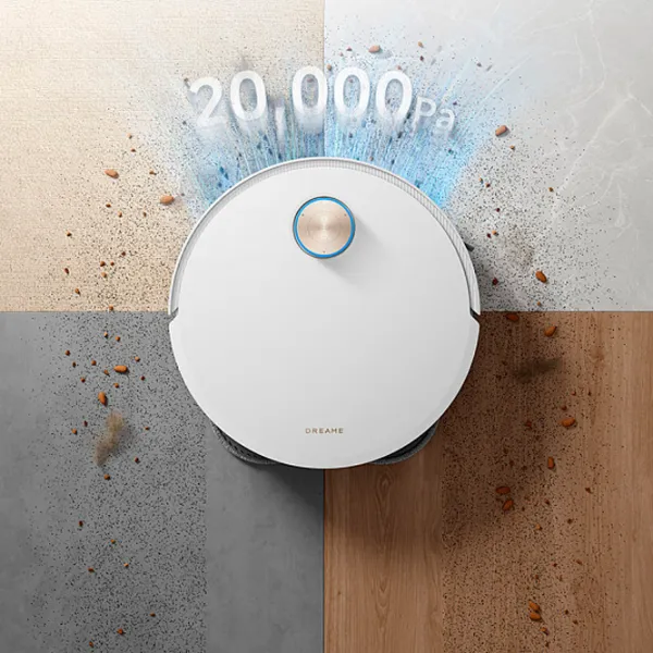 Aspirator Robot Dreame X50 Ultra 6400 mAh / White photo 3