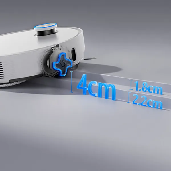 Aspirator Robot Dreame L50 Pro Ultra 6400 mAh / White photo 8