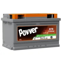 Авто аккумулятор Povver LB3.65.065.A 650A / 65 Ач 