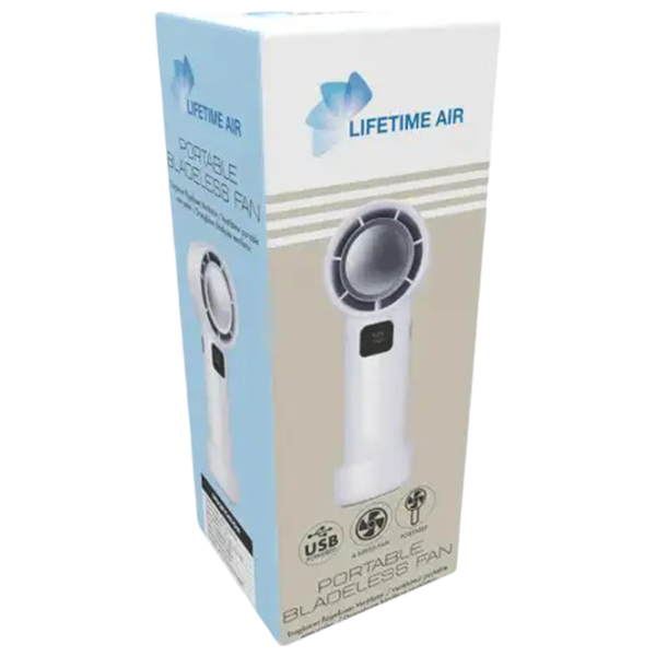 Ventilator Lifetime Air Portable 1 W / Portabil / White photo 4