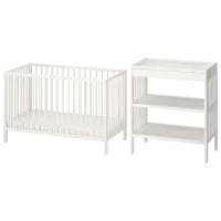 Pat pentru copii Ikea Gulliver 0 luni - 3 ani / White