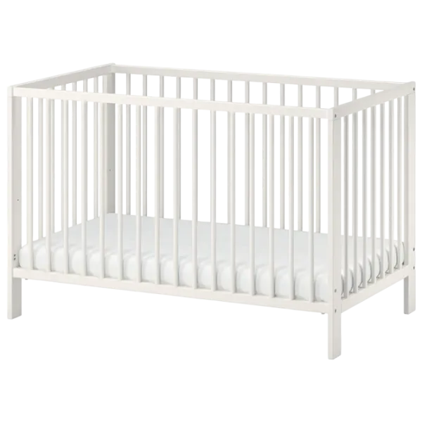 Детская кровать Ikea Gulliver 0 месяцев - 3 года / Белый photo 3 Детская кровать Ikea Gulliver 0 месяцев - 3 года / Белый photo 3