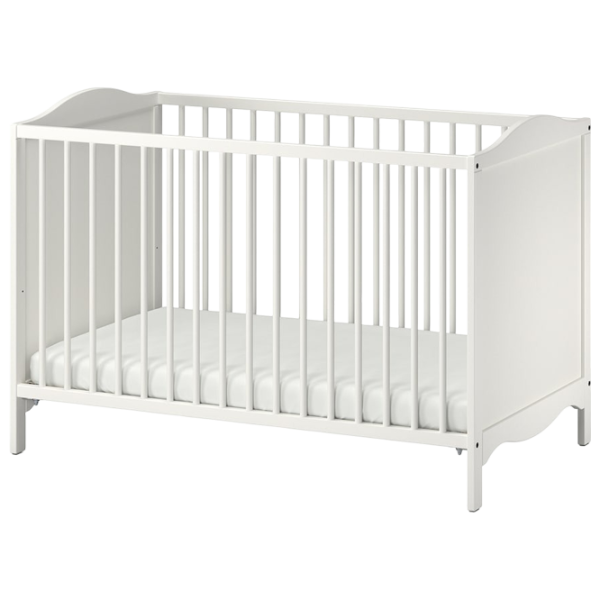 Детская кровать Ikea Smagora 0 месяцев - 3 года / Белый photo 2 Детская кровать Ikea Smagora 0 месяцев - 3 года / Белый photo 2