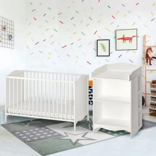 Детская кровать Ikea Smagora 0 месяцев - 3 года / Белый photo 4 Детская кровать Ikea Smagora 0 месяцев - 3 года / Белый photo 4