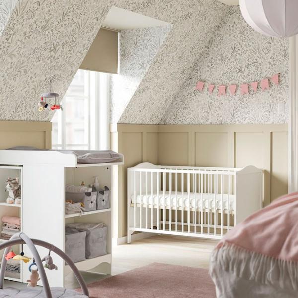 Детская кровать Ikea Smagora 0 месяцев - 3 года / Белый photo 5 Детская кровать Ikea Smagora 0 месяцев - 3 года / Белый photo 5