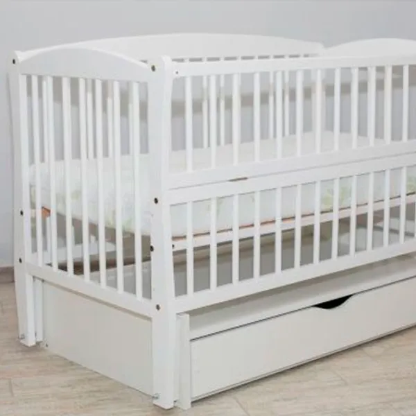 Pat pentru copii Glamvers Elit 0 luni - 3 ani / White photo 1
