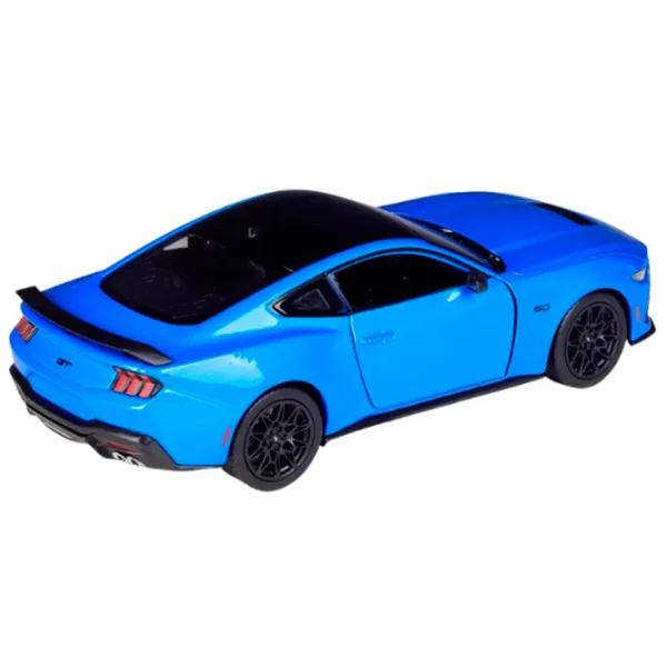 Mașină Welly Ford Mustang GT 24123  / / Black Blue photo 3 Mașină Welly Ford Mustang GT 24123  / / Black Blue photo 3