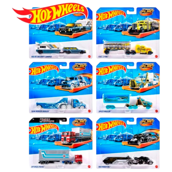 Set de mașini Hot Wheels Transport Truck HYT56   / / Black Multicolor photo 1