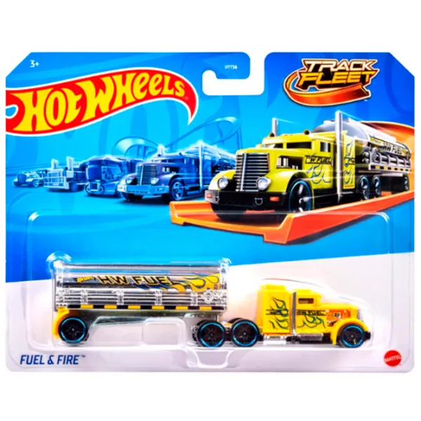 Set de mașini Hot Wheels Transport Truck HYT56   / / Black Multicolor photo 2