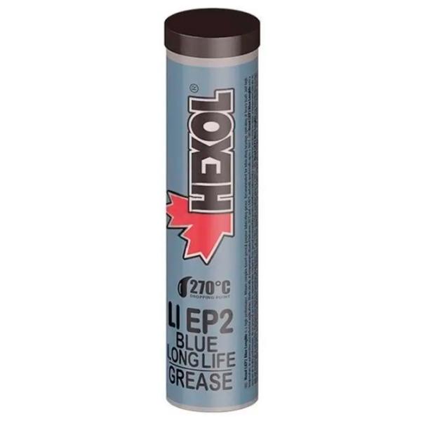 Lubrifiant Hexol Li EP-2 Blue Longlife 0.4l photo 1 Lubrifiant Hexol Li EP-2 Blue Longlife 0.4l photo 1