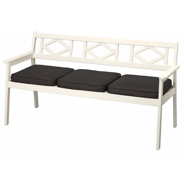 Scaun de grădină Ikea Bondholmen/Jarpon/Duvholmen Masiv / Masiv / White Antracit photo 1