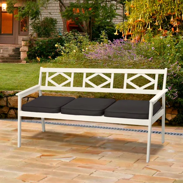 Scaun de grădină Ikea Bondholmen/Jarpon/Duvholmen Masiv / Masiv / White Antracit photo 5
