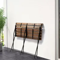 Садовый стул Ikea Tarno Металл / Массив / Коричневый Черный photo 4