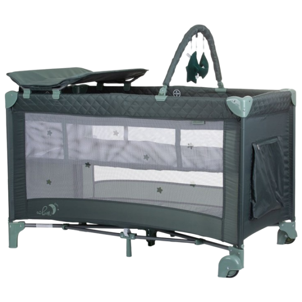 Детская кровать Chipolino Luna 0 месяцев - 3 года / Зеленый photo 1 Детская кровать Chipolino Luna 0 месяцев - 3 года / Зеленый photo 1