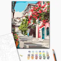 Картина по номерам BrushMe Греция RBS7519FC 40 x 30 cm / Вертикальная photo 3