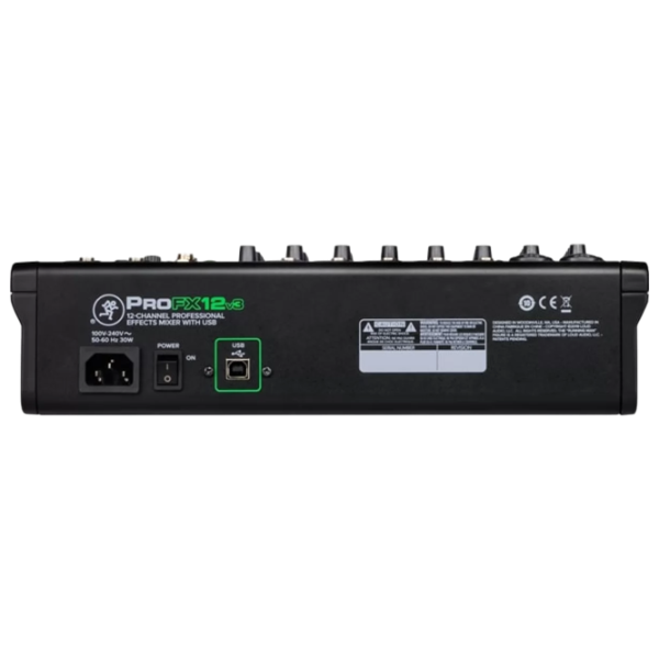 Mixer Mackie ProFX12v3 12-Channel activ / 20 Hz - 30 kHz / Black photo 4