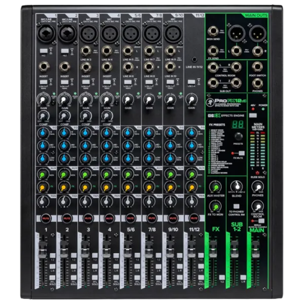 Mixer Mackie ProFX12v3 12-Channel activ / 20 Hz - 30 kHz / Black photo 5