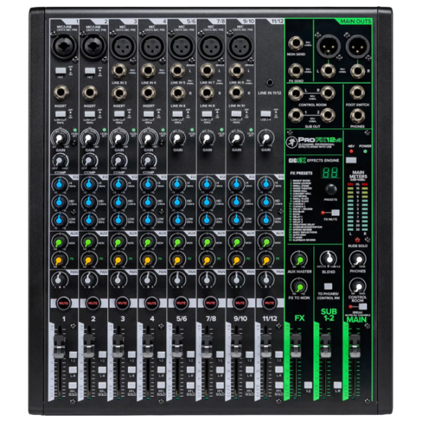 Mixer Mackie ProFX12v3 12-Channel activ / 20 Hz - 30 kHz / Black photo 5