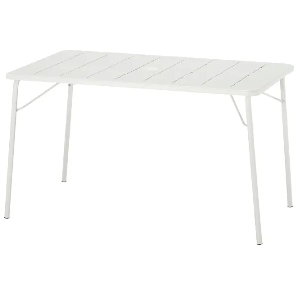 Masă de grădină Ikea Torparo Dreptunghiular / White White photo 1