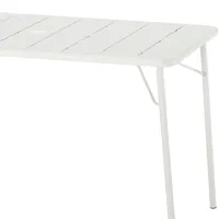 Masă de grădină Ikea Torparo Dreptunghiular / White White photo 3