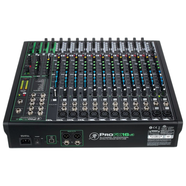 Миксер Mackie ProFX16v3 16-Channel активный / 20 Гц - 30 кГц / Черный photo 3