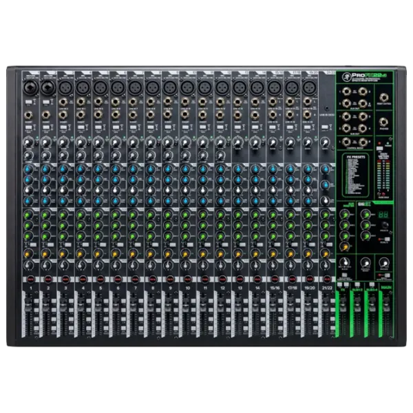 Миксер Mackie ProFX22v3 22-Channel активный / 20 Гц - 30 кГц / Черный photo 2