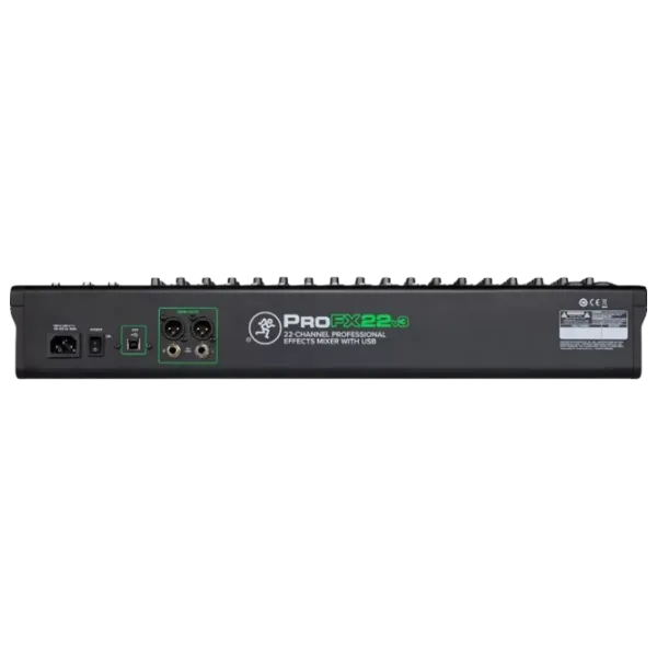 Миксер Mackie ProFX22v3 22-Channel активный / 20 Гц - 30 кГц / Черный photo 4
