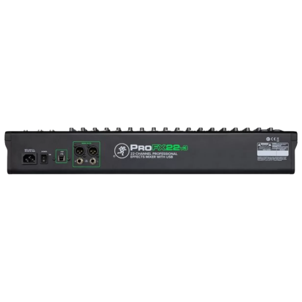Миксер Mackie ProFX22v3 22-Channel активный / 20 Гц - 30 кГц / Черный photo 4