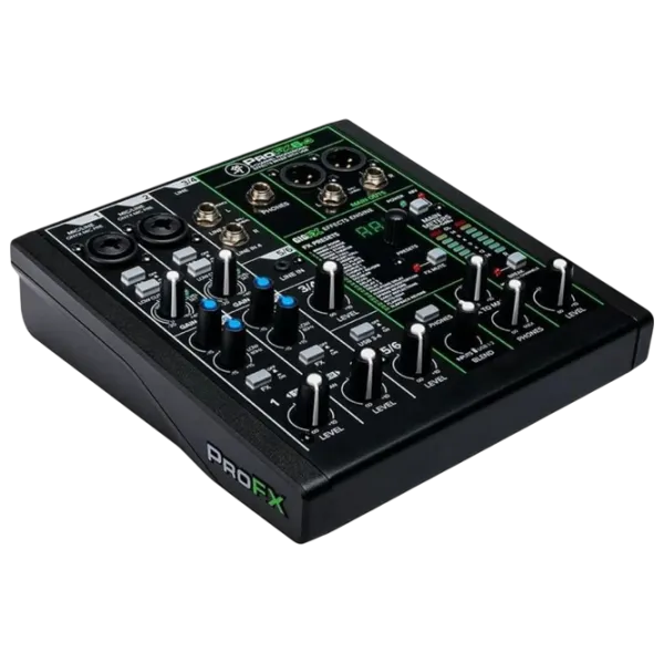 Mixer Mackie ProFX6v3 6-Channel activ / 20 Hz - 30 kHz / Black photo 2