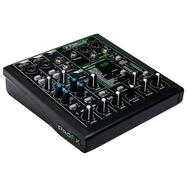 Mixer Mackie ProFX6v3 6-Channel activ / 20 Hz - 30 kHz / Black photo 2