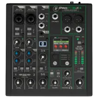 Миксер Mackie ProFX6v3+ 6-Channel активный / 20 Гц - 30 кГц / Черный photo 2