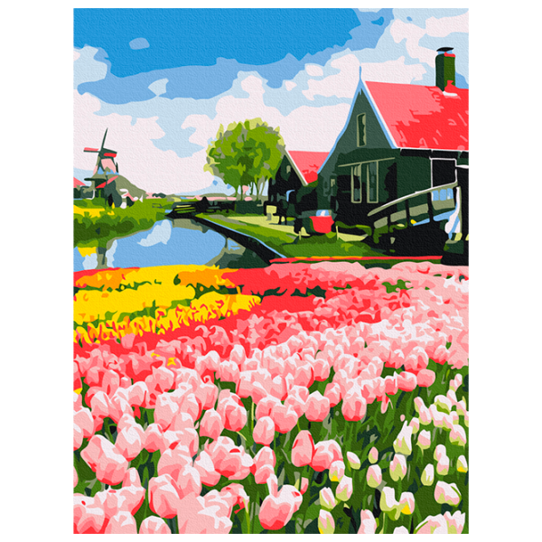 Pictură pe numere BrushMe Provincia olandeză RBS52716FC 40 x 30 cm / Verticală photo 1 Pictură pe numere BrushMe Provincia olandeză RBS52716FC 40 x 30 cm / Verticală photo 1