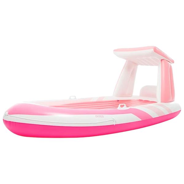 Plută gonflabilă Intex 57804 Vinil / Pink White photo 2