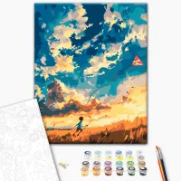 Картина по номерам BrushMe Пойманный ветром RBS53963FC 40 x 30 cm / Вертикальная photo 2