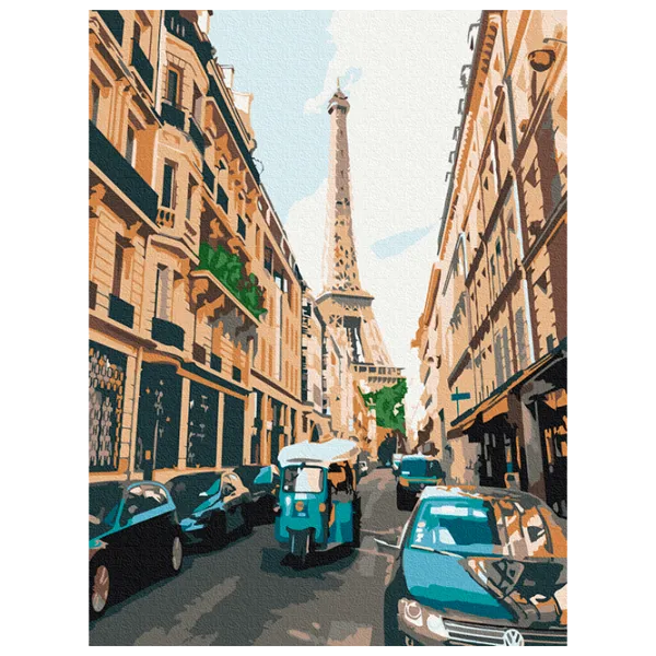 Pictură pe numere BrushMe Paris turistic RBS52329FC 40 x 30 cm / Verticală photo 1 Pictură pe numere BrushMe Paris turistic RBS52329FC 40 x 30 cm / Verticală photo 1